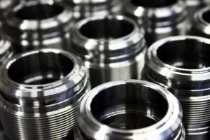 CNC-threaded cylinders with high-precision