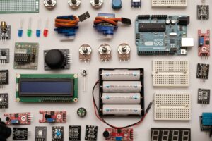 Electronic and mechanical components