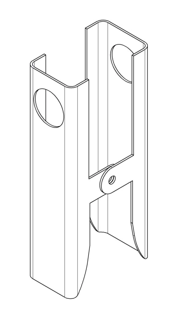 Hose clip improved model