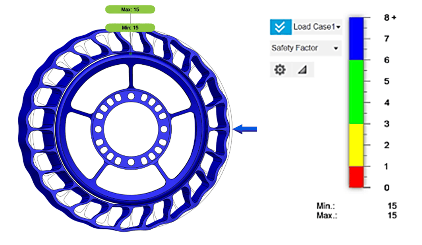 FEA study of Concept 1
